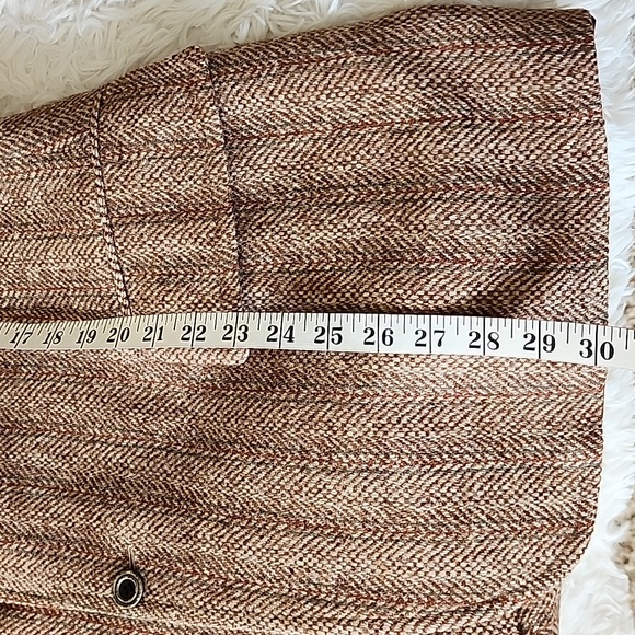 Harris Tweed Men's Brown  Blazer 100 % Virgin  Wool Strawbridge Clothier - Picture 4 of 8